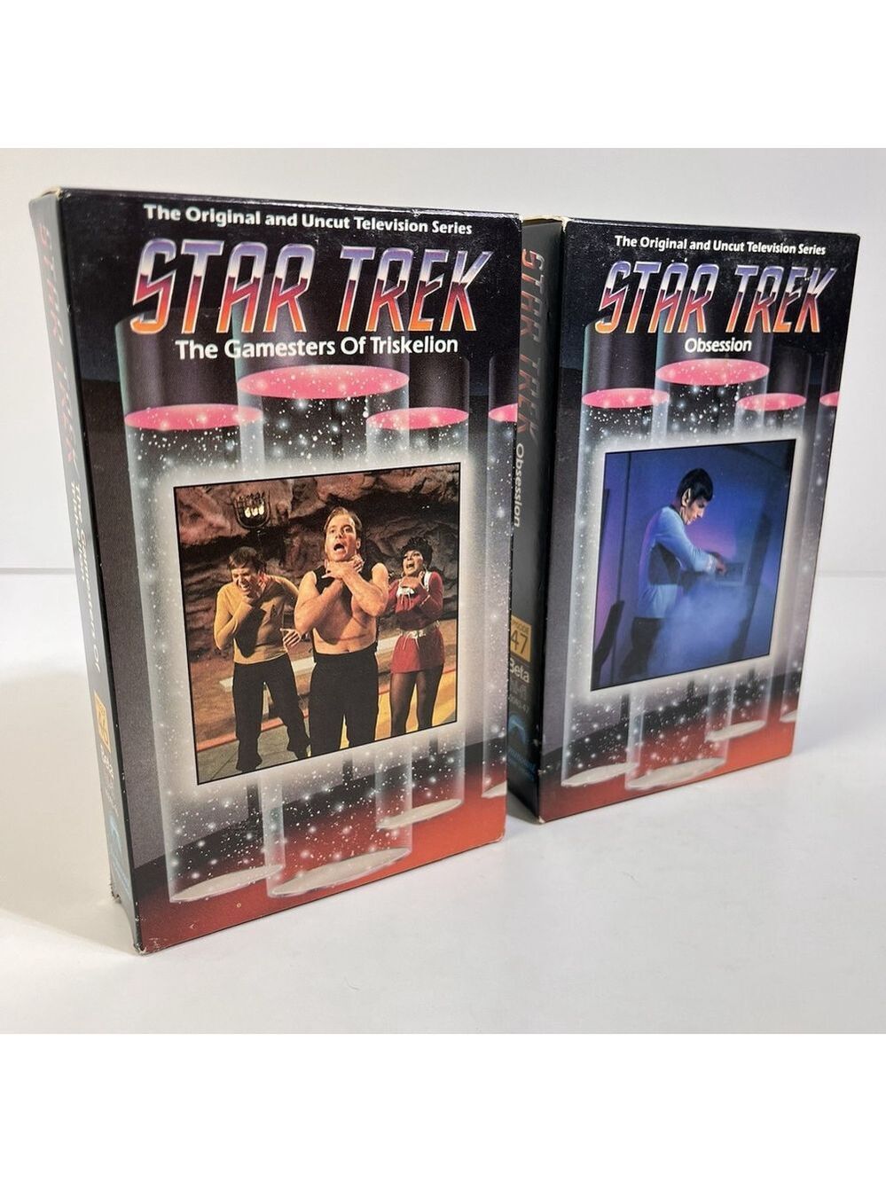 1967 1968 Star Trek Ep. 46 - 47 The Original Television Series Betamax Beta USA